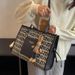 Women's Large Capacity Autumn Winter New 2023 Shoulder High-Quality Niche Commuter Tote Bag_voghion.com