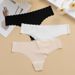Women's Underwear 3-Pack: Breathable Ice Silk Seamless Panties With Cotton Gusset, Low Rise & Comfy_voghion.com
