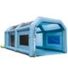Inflatable Paint Booth, 26x15x11ft Inflatable Spray Booth, High Powerful 750W+950W Blowers Spray Booth Tent, Car Paint Tent Air Filter System For C_voghion.com