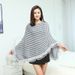 Summer shawl spring women's scarf knitted 2022 pullover, cape cape, tassel sweater jacket, white outfit_voghion.com