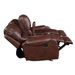 Keily - Manual Reclining Glider Loveseat - Dark Brown_voghion.com
