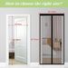 Heavy Duty Magnetic Screen Door Mesh Curtain Mosquito Net Bug Hands Free Partition Mute Striped Door Curtain Bedroom Ventilation_voghion.com