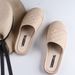 Spring and autumn new net red half slippers home leisure waterproof non-slip flat sandals_voghion.com