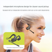 G9 Unabhängiger abnehmbarer Mikrofonarm HD Call Bluetooth Business Headset_voghion.com