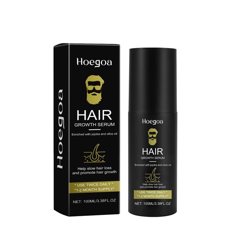 Hoegoa Men's Dense Hair spray om haaruitval te voorkomen, haar te fixeren, te paren, te voeden, te hydrateren, de hoofdhuid dikker te maken, te masseren en_voghion.com