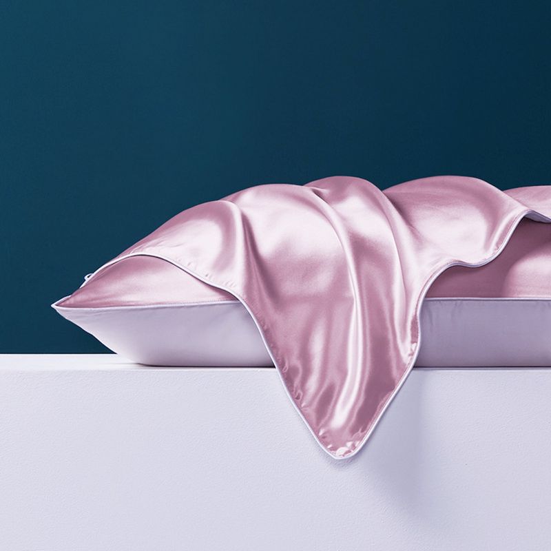 Luxury Mulberry Silk Pillowcase – 100% Grade 6A Silk, 19 Momme, Breathable & Hypoallergenic (51x75cm, 6 Elegant Colors)_voghion.com