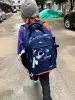 Rucksack für Grundschüler, Schulrucksack für Jungen, wasserdicht, mit Büchertasche, Lunchtasche und Federmäppchen_voghion.com
