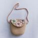 Summer Children's For Cute Princess Straw Crossbody Shoulder Girls Fashion Mini Bag Floral Style_voghion.com
