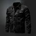 Herren Jeansjacke mit Aufdruck, modisch, für vier Jahreszeiten, Mantel, Jeansjacke_voghion.com