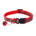 Pet Reflective Puppy Bell Glowing Cat Dog Collar_voghion.com