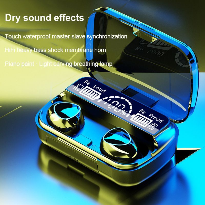 M10 Wireless Bluetooth Headset Digital Stereo High Power_voghion.com