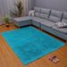 Plush Velvet Rectangular Rug - Soft Long Pile Carpet For Living Room, Bedside, Sofa & Yoga - Machine Washable - Modern Minimalist (40x60_voghion.com