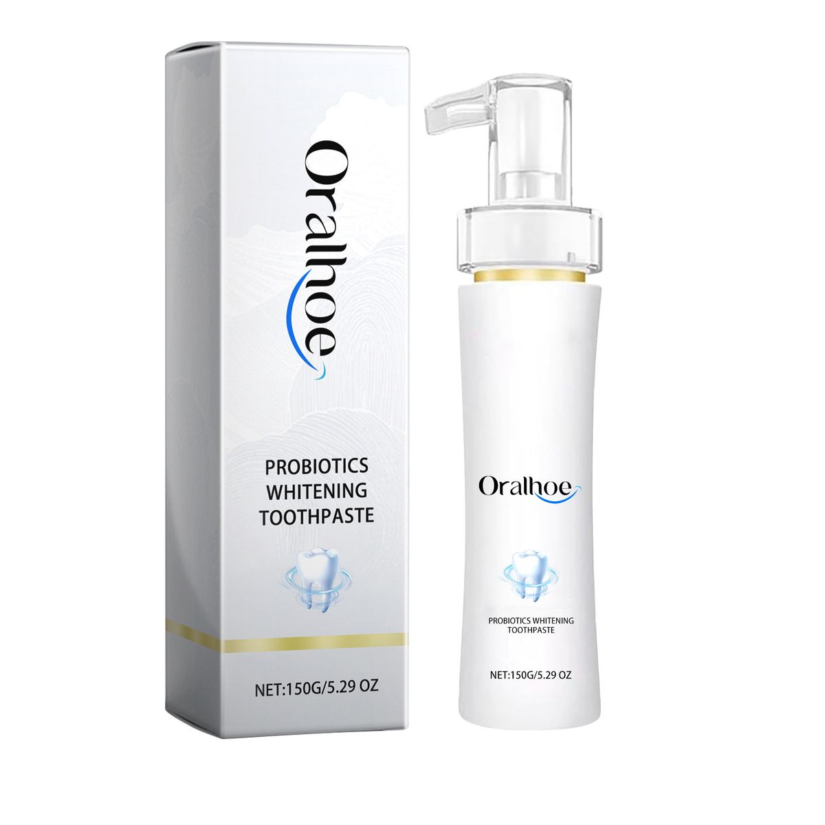 Oralhoe Probiotic Toothpaste Deep Cleaning, Odor Removal, Caring for Teeth and Oral Care_voghion.com