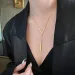 2025 Femmes Mode Élégant V-forme Géométrique En Acier Inoxydable Pendentif Barre Exquis Long Collier Pour Femmes, Bijoux De Soirée_voghion.com