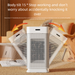 Riscaldatore elettrico piccolo da tavolo con timer oscillante, spina UE/USA, riscaldamento rapido per uso domestico_voghion.com
