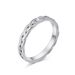 Simple style braided chain titanium steel ring ring fashionable light luxury commuter wear wedding engagement female ring_voghion.com