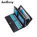New men's long wallet baellerry cross-border multi-card slot zipper clutch business plain handbag men_voghion.com