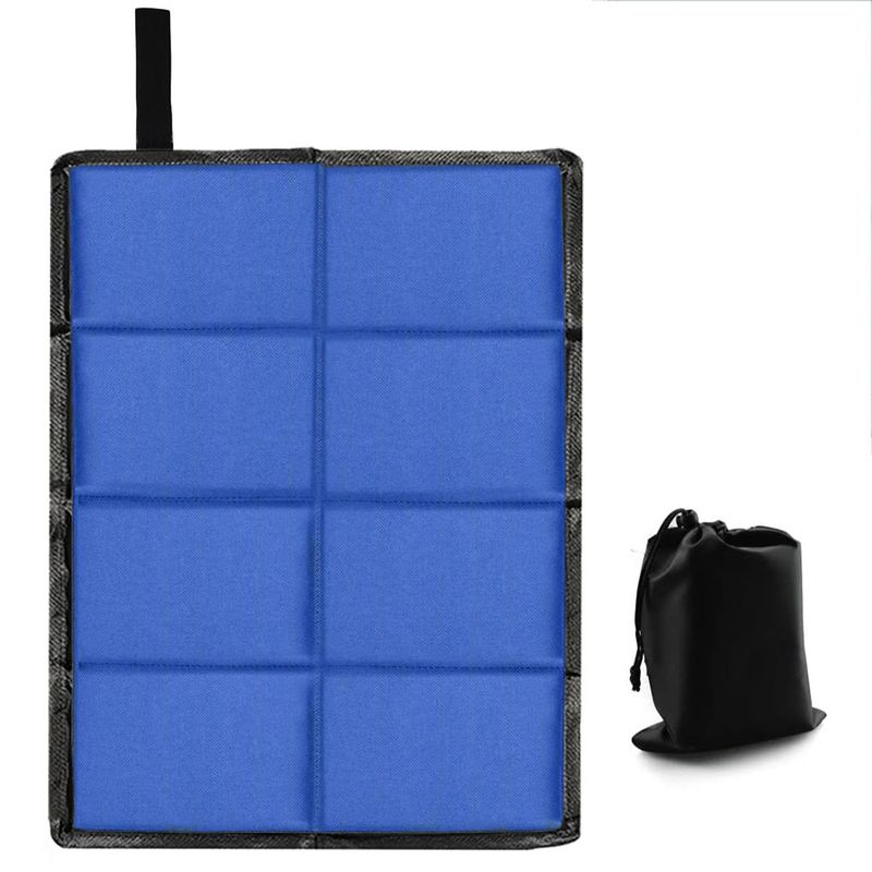 Outdoor portable folding waterproof cushion with storage bag, dirt resistant and washable cushion_voghion.com