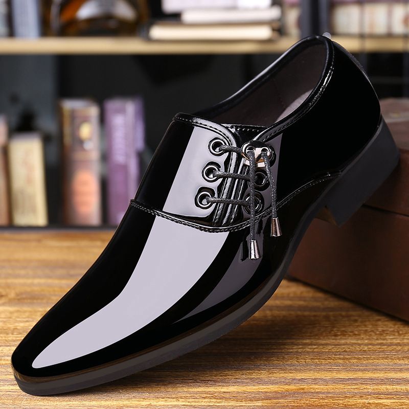 New New Arrival Cowhide Business Affairs Self-cultivation Fashion Home-based Flat Bottom Shoes For Men_voghion.com