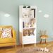 Kids 4-Tier Bookcase, Children's Book Display, Bookshelf Toy Storage Cabinet Organizer For Children's Room, Playroom, Nursery_voghion.com