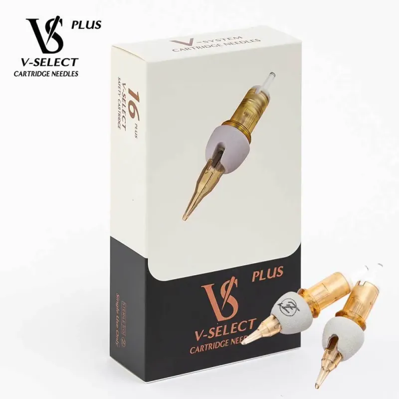 Tatoveringsnåler EZ V-Select tatoveringspatronnåler Pluss Round Liner Skumdeksler for Cartridge Rotary Tattoo hine Tattoo_voghion.com