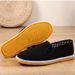 Men's Spring Summer Old Beijing Style Cowhide Sole Cloth Single Shoes Work Non-Slip Wear-Resistant Breathable_voghion.com