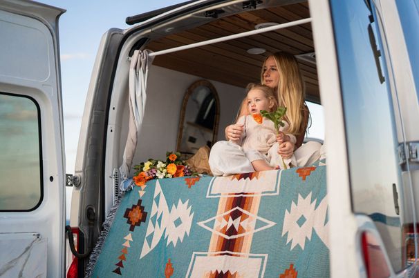 Coperta con fiori da esterno per letto e divano_voghion.com