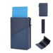 Baellerry's new card bag men's color contrast side push RFID aluminum box card holder neutral thin anti-magnetic card holder_voghion.com