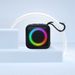 Altoparlante Bluetooth portatile con luci RGB e bassi profondi - Altoparlante wireless compatto per uso domestico/esterno_voghion.com
