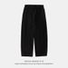 Men's Clothing Men's Spring And Summer New Loose Drape Slightly Tapered Bloomers Split Designtrousers_voghion.com