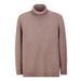 Spring And Autumn High-End Knitted 2025 New Soft Skin-Friendly Casual Fleece-Lined Warm Turtleneck Sweater For Men_voghion.com
