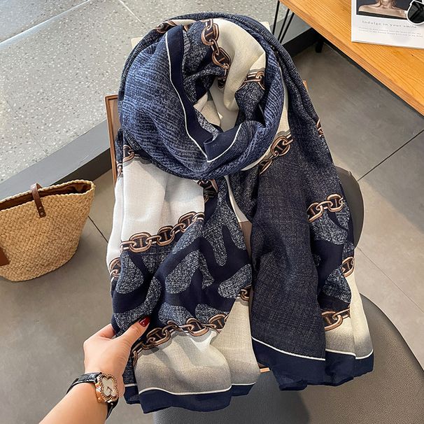 Versione coreana del nuovo lino di cotone autunno inverno per le donne in inverno, scialli alla moda in stile occidentale, caldo da spiaggia_voghion.com