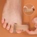 Toe Separator For Bunions & Overlapping Toes – Soft TPE Single-Hole Corrector For Big Toe Alignment (S, M, L Sizes) Overlapping Toe Separator_voghion.com