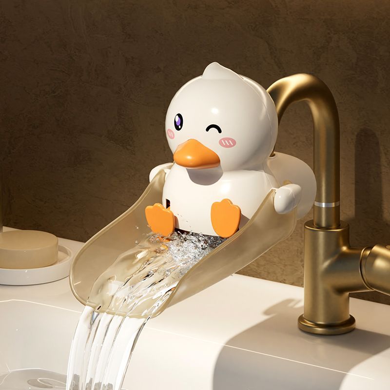 Duck Baby Handwashing Artifact Children's Extended Faucet Anti-Slip Silicone Design Cute Cartoon Bathroom_voghion.com
