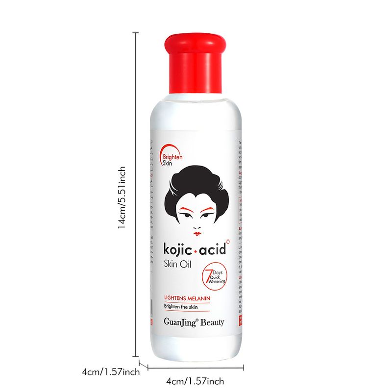GuanJing 120ml Kojic Acid Hydratační rozjasňující a zjemňující pleťový olej_voghion.com