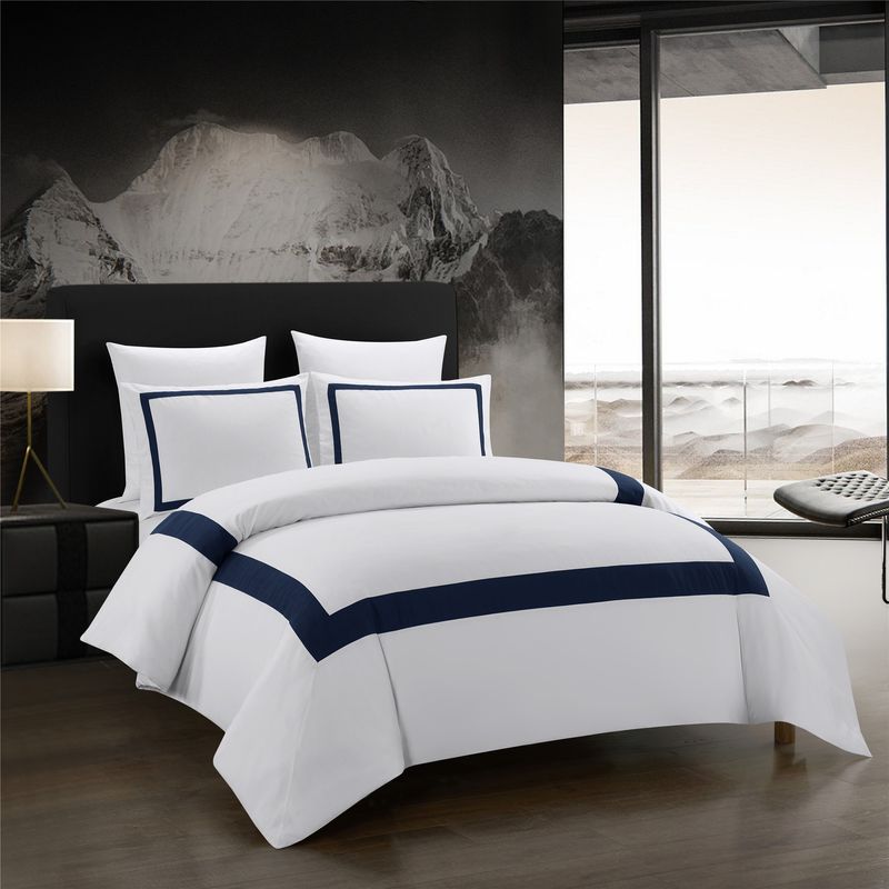 Set di tre pezzi copripiumino copripiumino set di biancheria da letto stile hotel_voghion.com