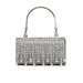 Handtas met kwastjes voor dames, nicheontwerp, metalen handvat voor warme avonden, schoudertas met klep en glinsterende strass-steentjes_voghion.com