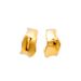 Sier C- Shaped Twisted Women's Light Niche High-end Design Ear Buckle Elegant Fashion All-match Earrings_voghion.com