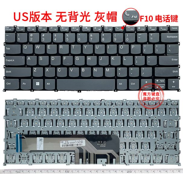 För Lenovo ITL V14 G2 ALC Tangentbord K14 Gen1 Zhaoyang K4e-IML_voghion.com