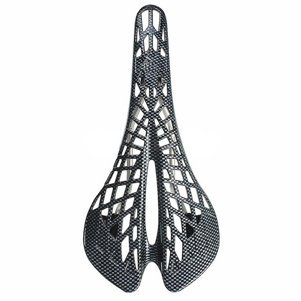 Carbon Fiber Fietszadelkussen Spider Ademend Comfortabel Zadelrijden_voghion.com