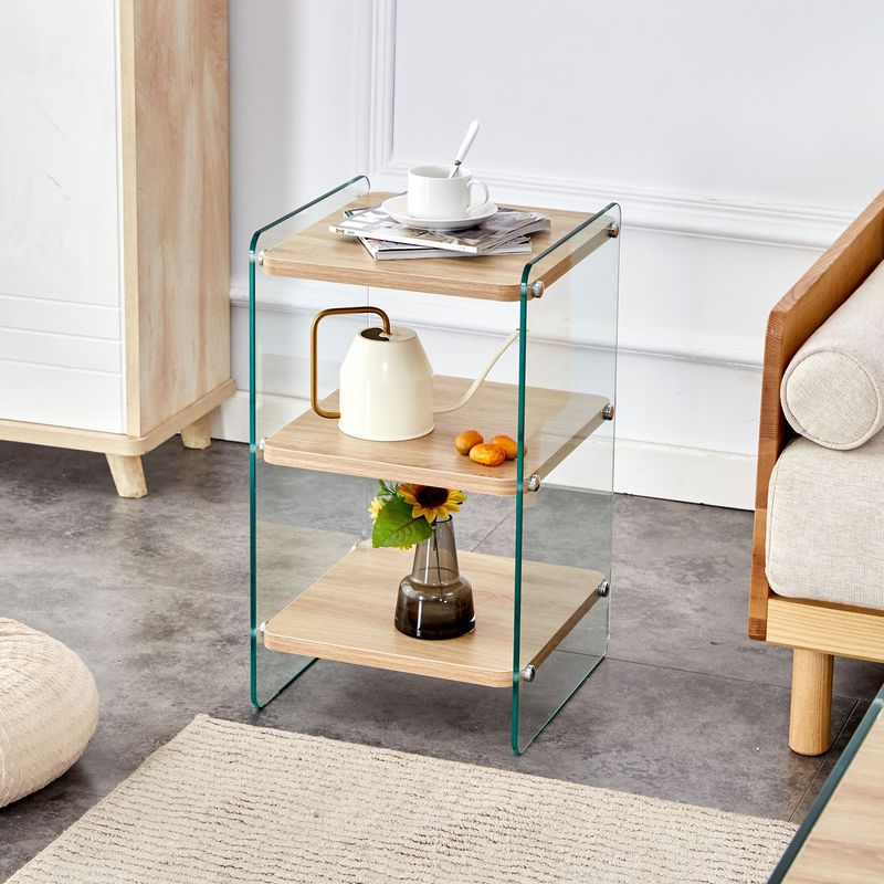 Three Layer Bedside Cabinet_voghion.com