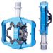 GEWAGE Mountain Bike Locking Flat Aluminum Alloy Triple Bearing Cycling Pedals_voghion.com