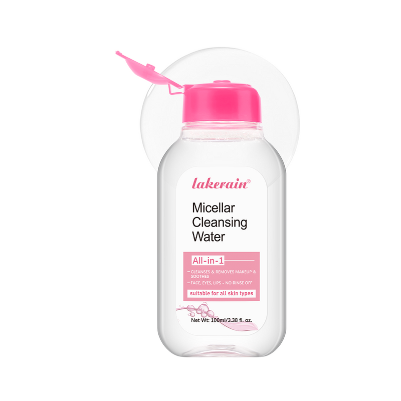 100 ml Mildes Mizellen-Reinigungswasser zum Make-up-Entfernen. Sanfter Make-up-Entferner. All-in-1-Reiniger. Reibendes, nicht stimulierendes Entfernerwasser._voghion.com