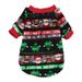 New Christmas Outfit Snowman Snow Pattern Print Warm Dog Pullover Two-Legged Fleece Clothing Accessory_voghion.com