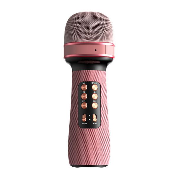 Karaoke Bluetooth-ühilduv mikrofon, käeshoitav traadita laulmikrofon koduseks KTV laulmispeo tarbeks_voghion.com