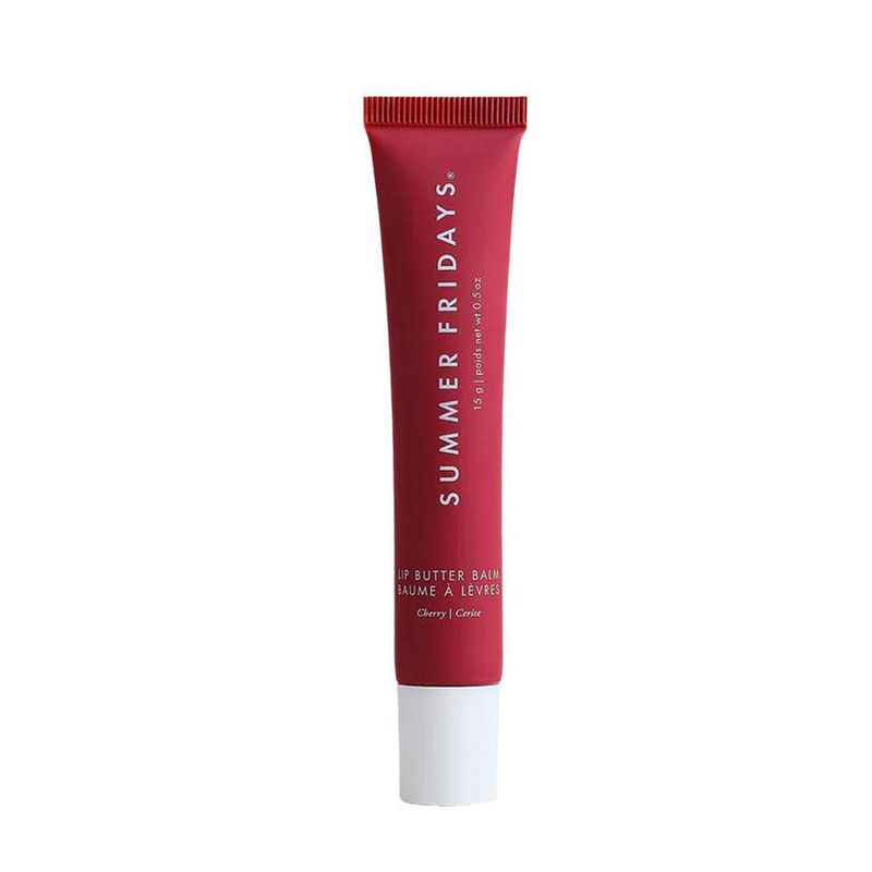 Summer Fridays Bálsamo Labial Baunilha Bege Mini Brilho Labial Hidratante Transparente Condicionador Tintura Labial Tubo Macio Espelho Cuidado Labial_voghion.com