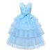 Mother & Kids children's clothing wedding dress dress children's princess dress girl piano catwalk performance fluffy long dress_voghion.com