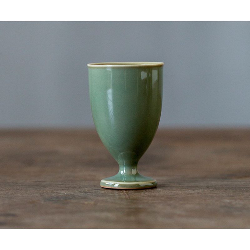Yue Kiln Celadon Song Dynastie Holding Topf Geschenk-Box-Set für warmen Wein_voghion.com