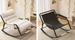Recliner Rocking Adult Dual-use For Sitting And Sleeping Reclining Nap Balcony Home Leisure New Lazy Sofa Chair_voghion.com