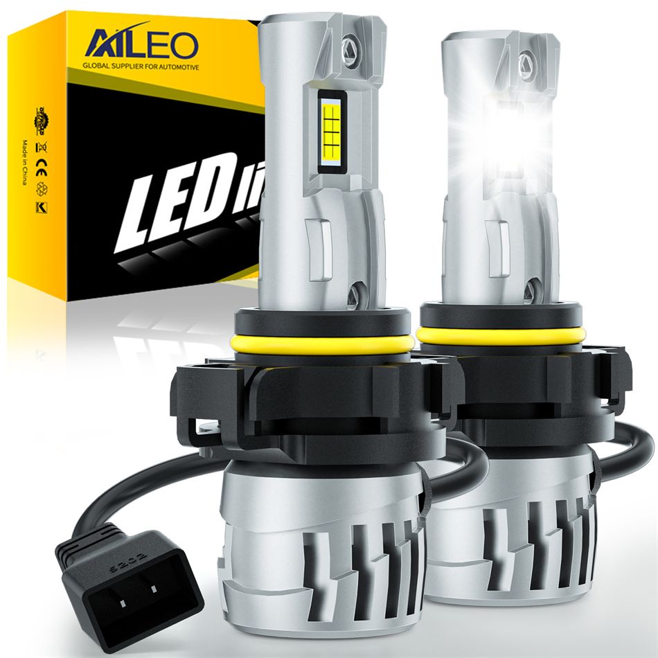 AILEO 2PCS LED Fog Light Bulbs Canbus Error Free 6000K White 5202 Replacement Bulb For Car Daytime Running Lamp High_voghion.com
